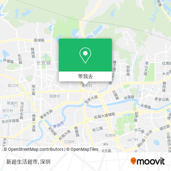 新超生活超市地图