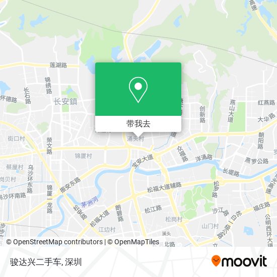 骏达兴二手车地图