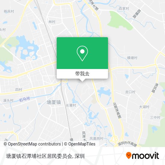 塘厦镇石潭埔社区居民委员会地图