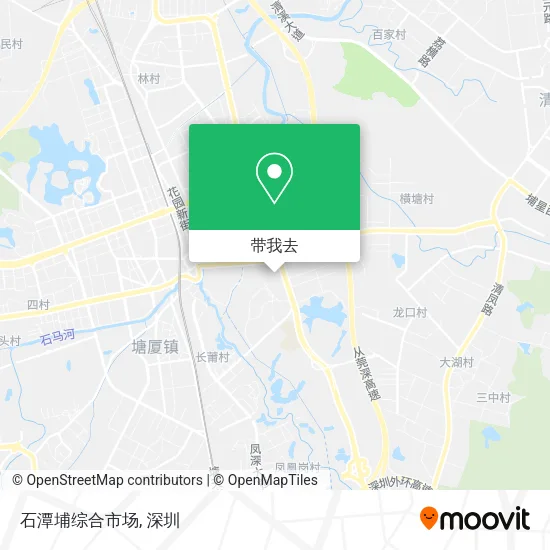 石潭埔综合市场地图