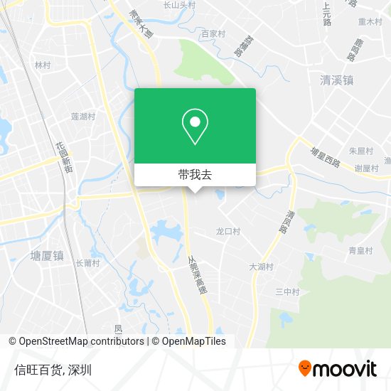 信旺百货地图