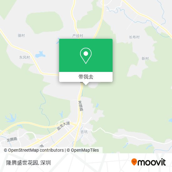 隆腾盛世花园地图