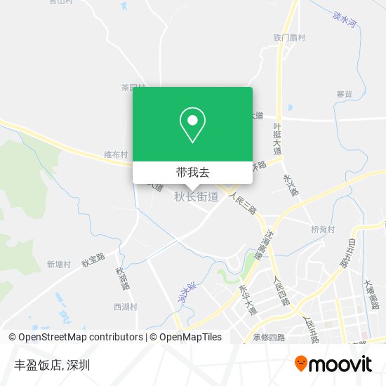 丰盈饭店地图
