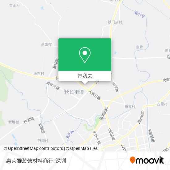 惠莱雅装饰材料商行地图