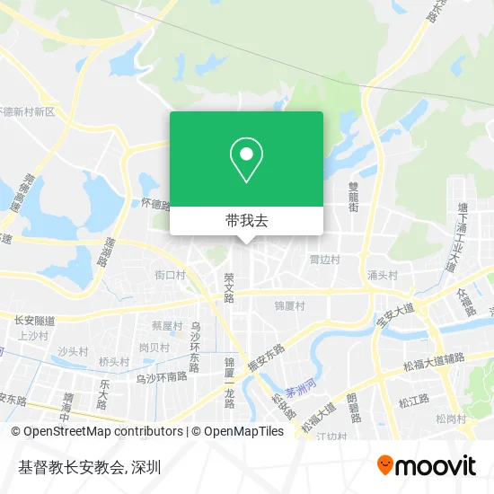 基督教长安教会地图