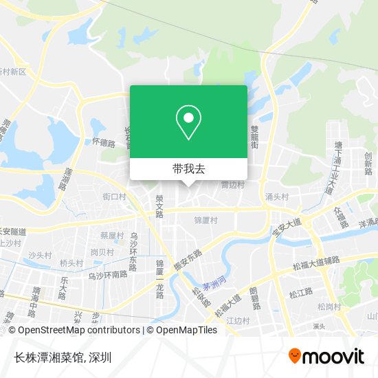 长株潭湘菜馆地图