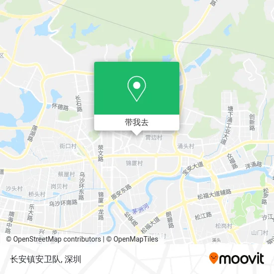 长安镇安卫队地图