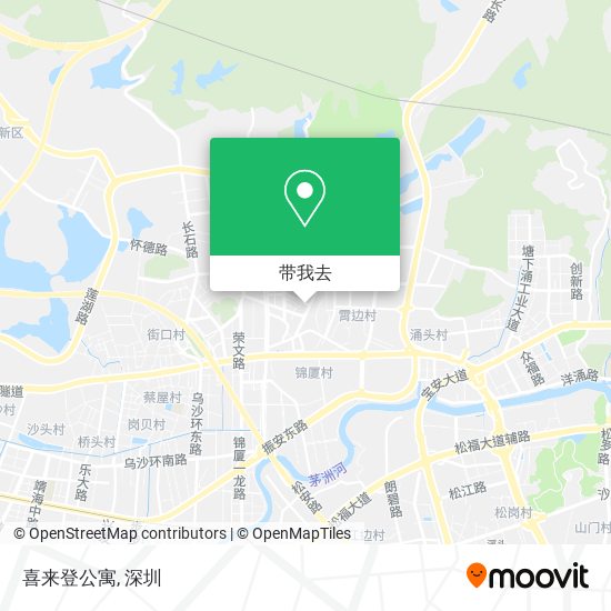 喜来登公寓地图