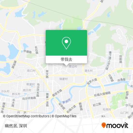 幽然居地图