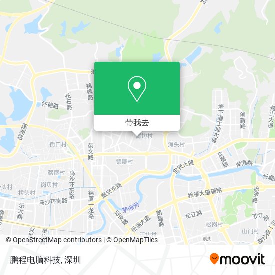 鹏程电脑科技地图
