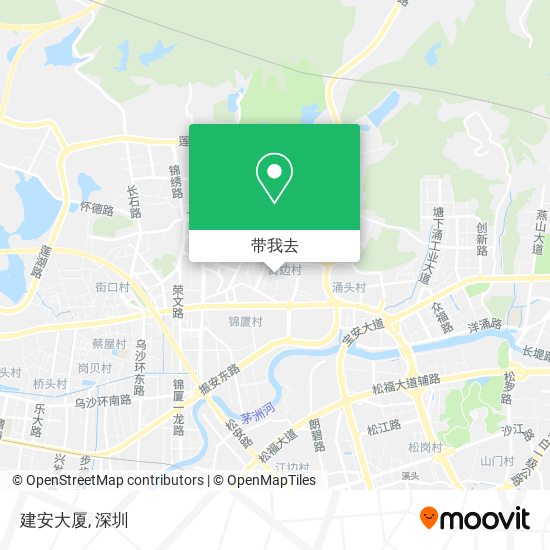 建安大厦地图