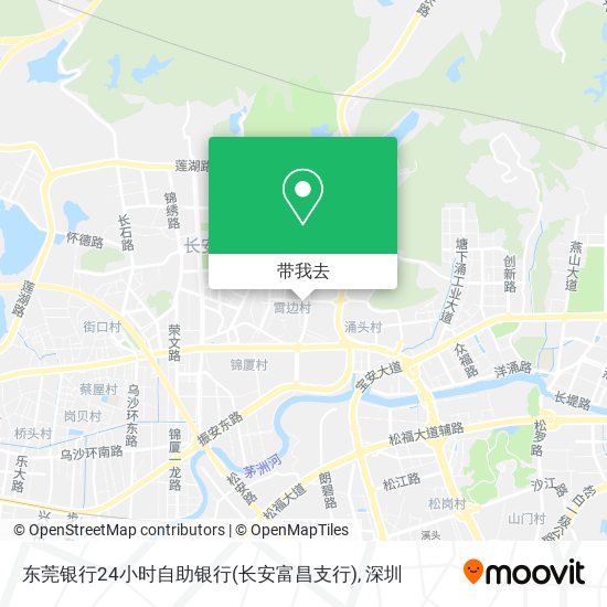 东莞银行24小时自助银行(长安富昌支行)地图