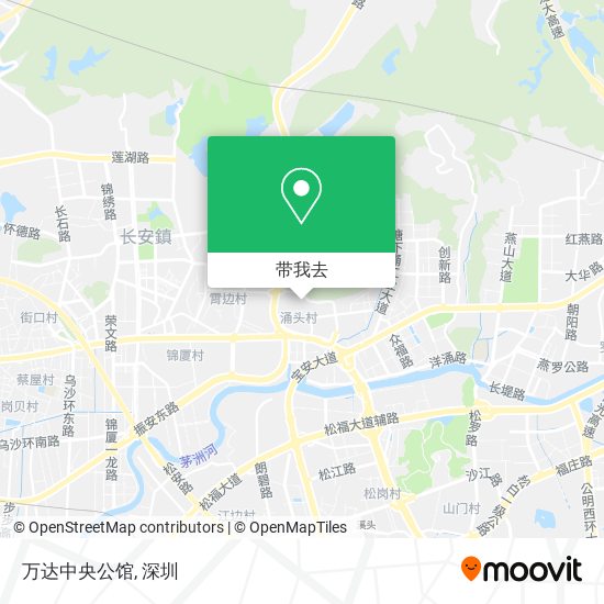 万达中央公馆地图