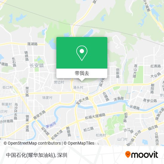 中国石化(耀华加油站)地图