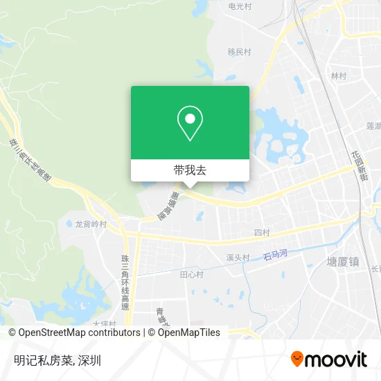 明记私房菜地图