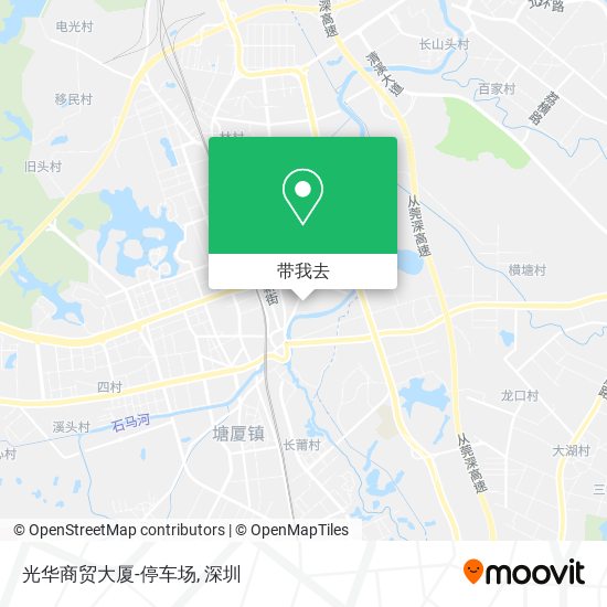 光华商贸大厦-停车场地图