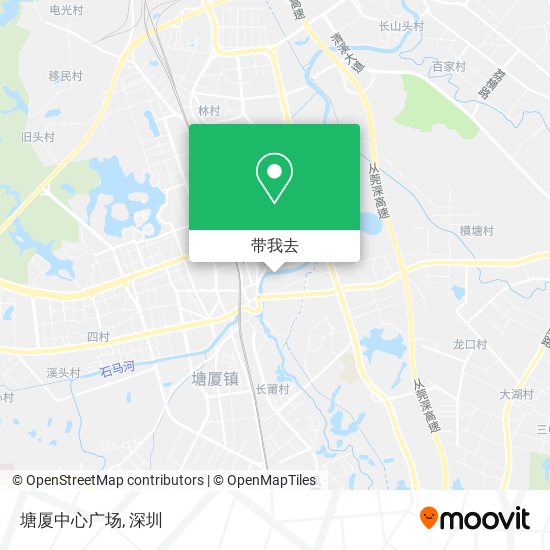塘厦中心广场地图