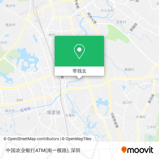 中国农业银行ATM(南一横路)地图