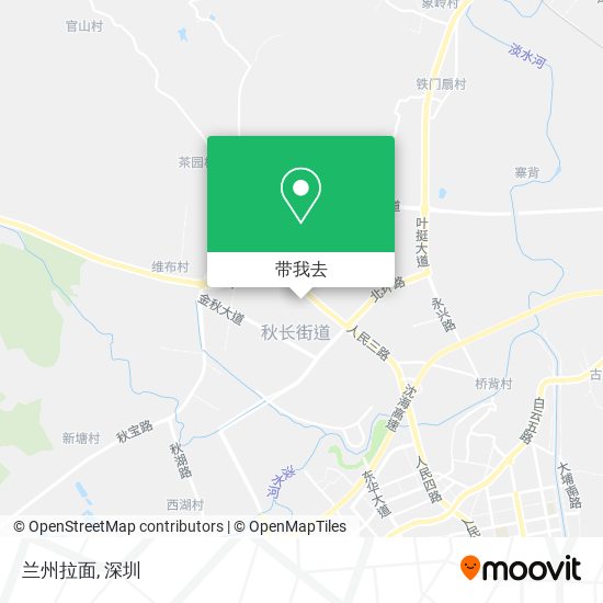 兰州拉面地图