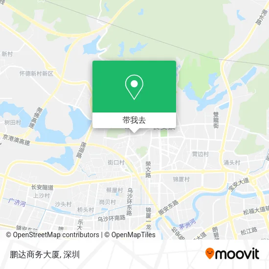 鹏达商务大厦地图