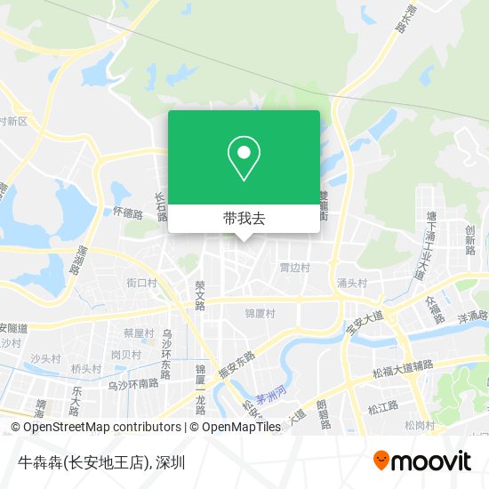 牛犇犇(长安地王店)地图