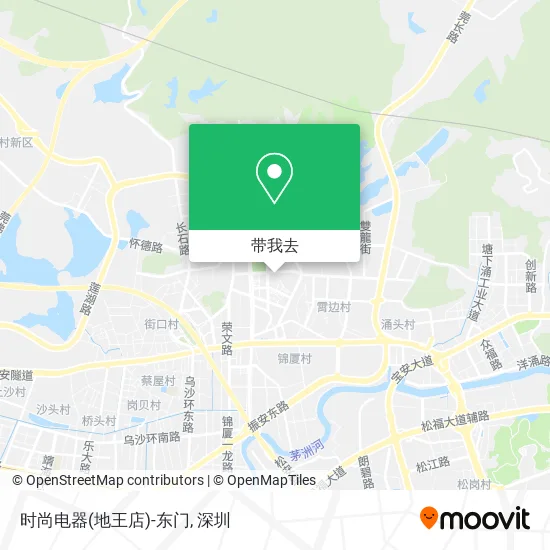 时尚电器(地王店)-东门地图