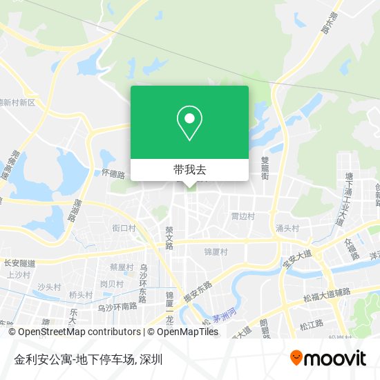 金利安公寓-地下停车场地图