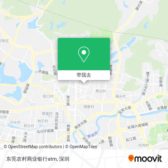 东莞农村商业银行atm地图