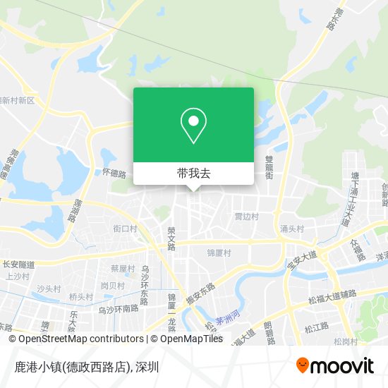 鹿港小镇(德政西路店)地图