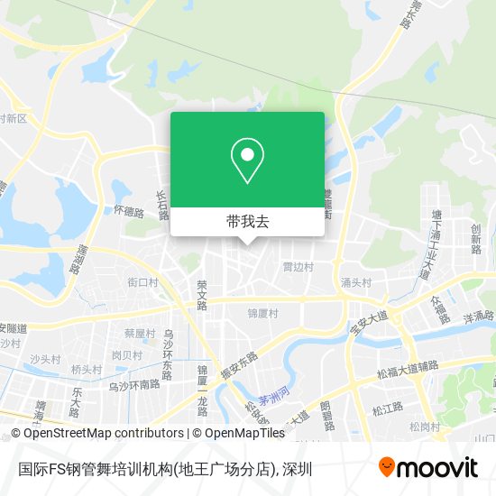 国际FS钢管舞培训机构(地王广场分店)地图