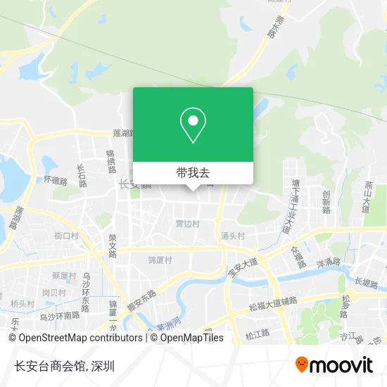 长安台商会馆地图