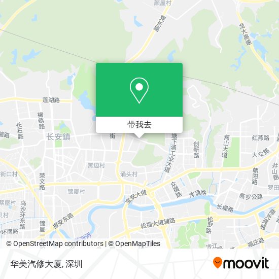 华美汽修大厦地图