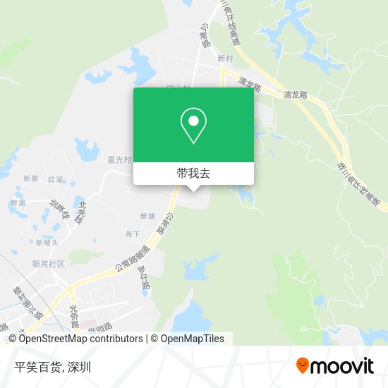 平笑百货地图