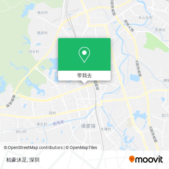 柏豪沐足地图