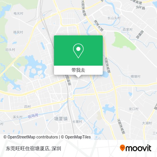 东莞旺旺住宿塘厦店地图