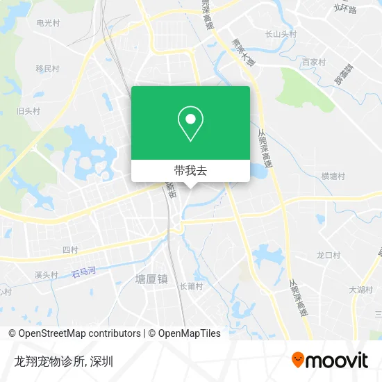 龙翔宠物诊所地图