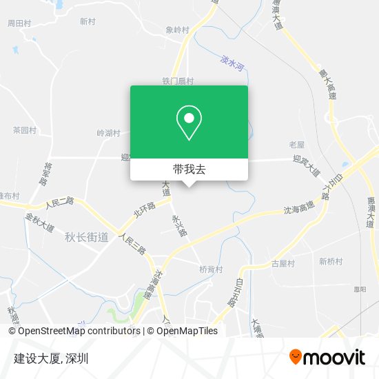 建设大厦地图
