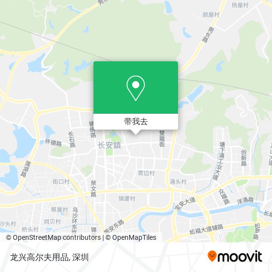 龙兴高尔夫用品地图
