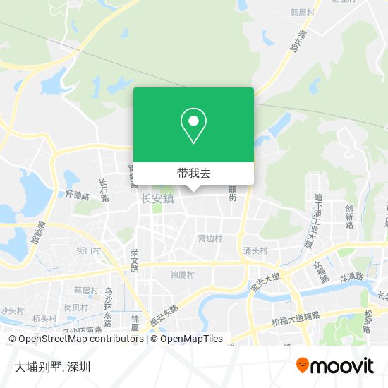 大埔别墅地图