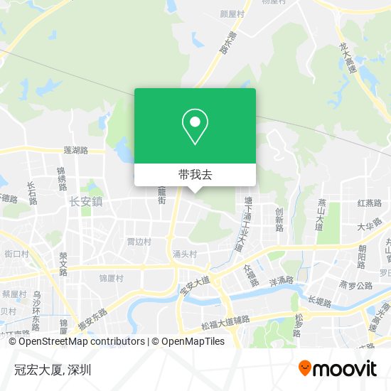 冠宏大厦地图