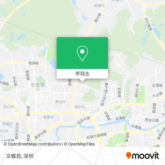 京蝶苑地图