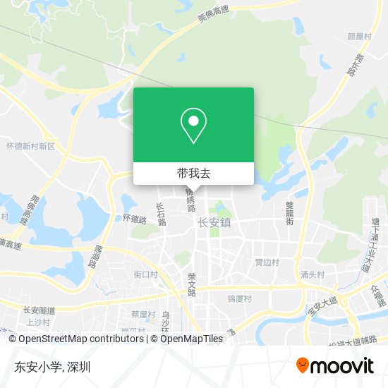 东安小学地图