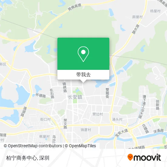柏宁商务中心地图
