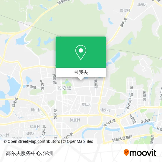 高尔夫服务中心地图