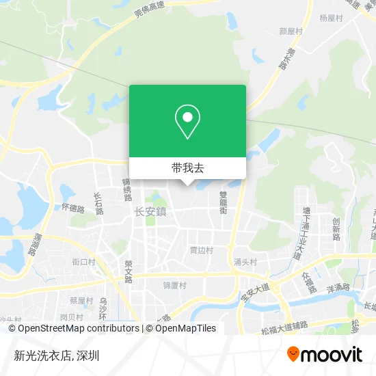 新光洗衣店地图