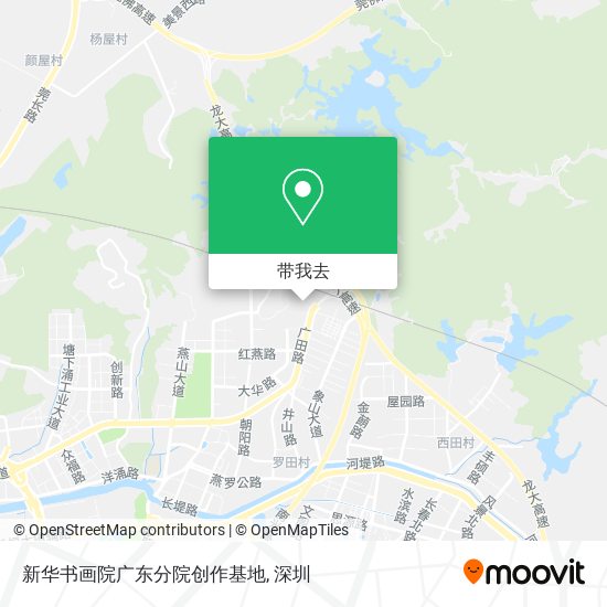 新华书画院广东分院创作基地地图