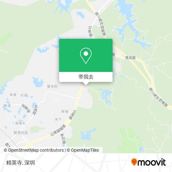 精英寺地图