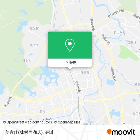 美宜佳(林村西湖店)地图