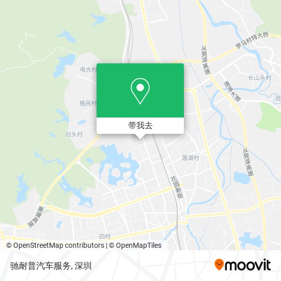 驰耐普汽车服务地图