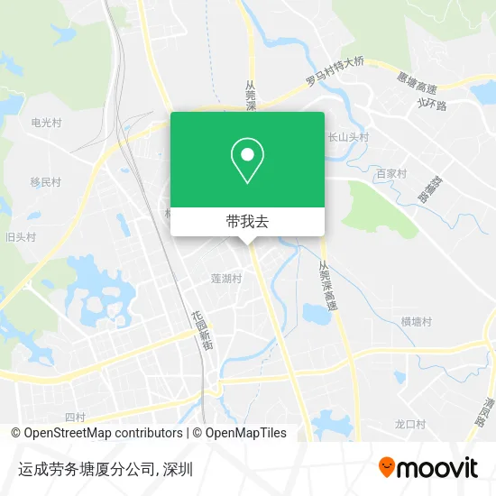 运成劳务塘厦分公司地图